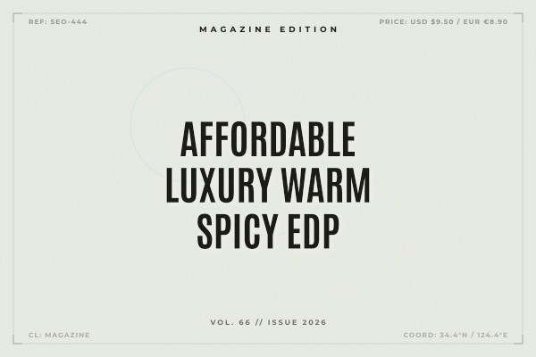 affordable luxury warm spicy edp