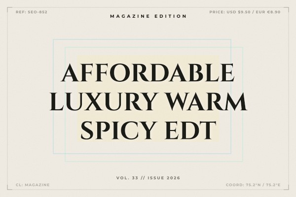 affordable luxury warm spicy edt