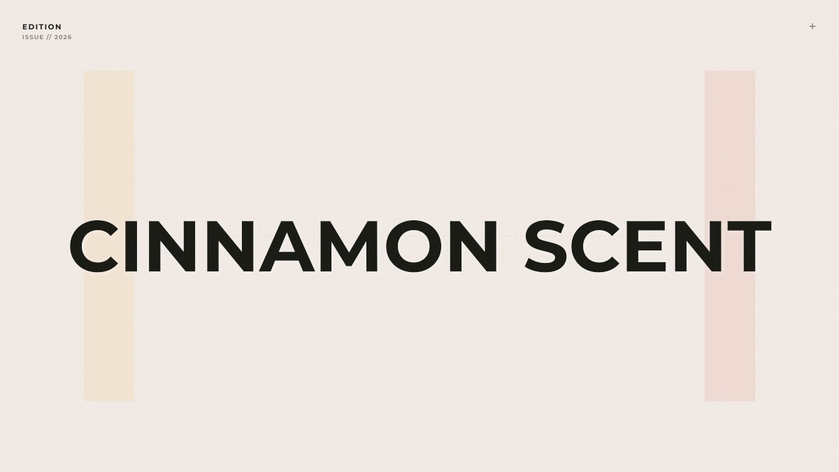 cinnamon scent