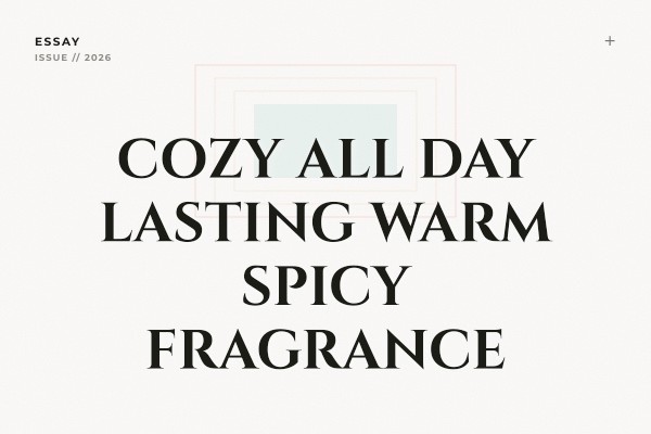 cozy all-day lasting warm spicy fragrance