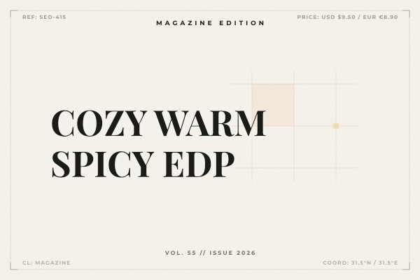 cozy warm spicy edp