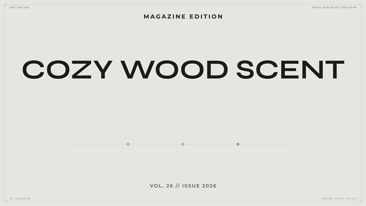 cozy wood scent