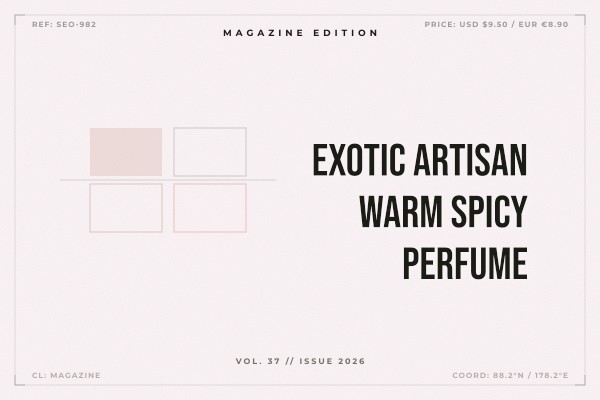 exotic artisan warm spicy perfume