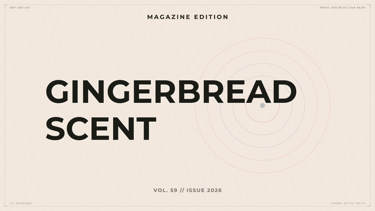 gingerbread scent