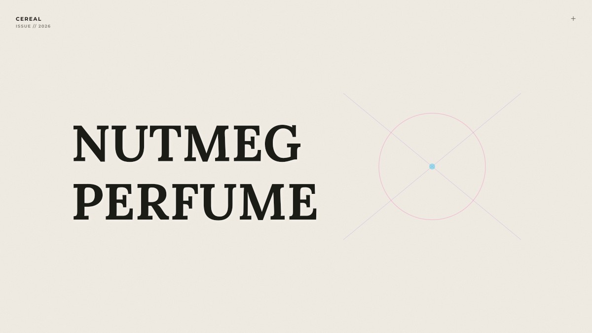 nutmeg perfume