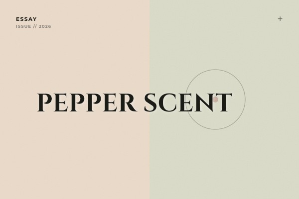 pepper scent