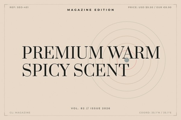premium warm spicy scent