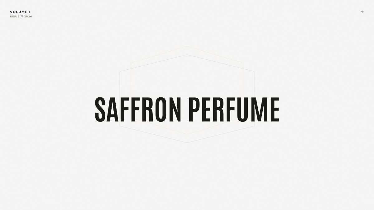 saffron perfume