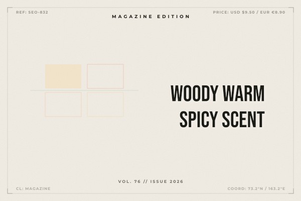 woody warm spicy scent
