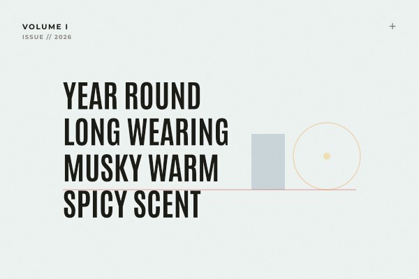 year-round long-wearing musky warm spicy scent