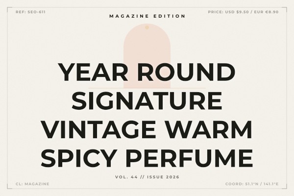 year-round signature vintage warm spicy perfume